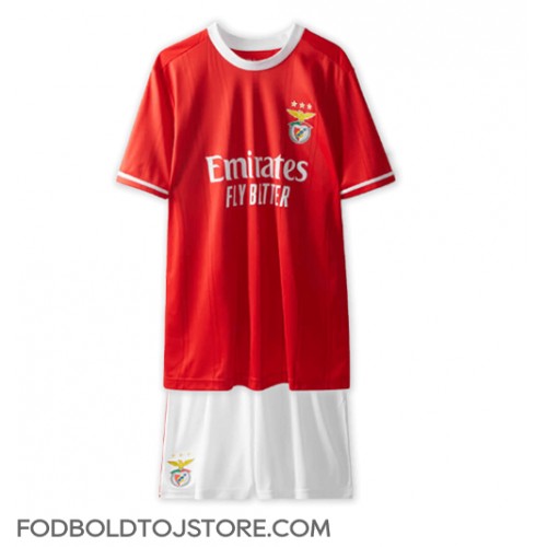 Benfica Hjemmebanesæt Børn 2022-23 Kortærmet (+ Korte bukser)